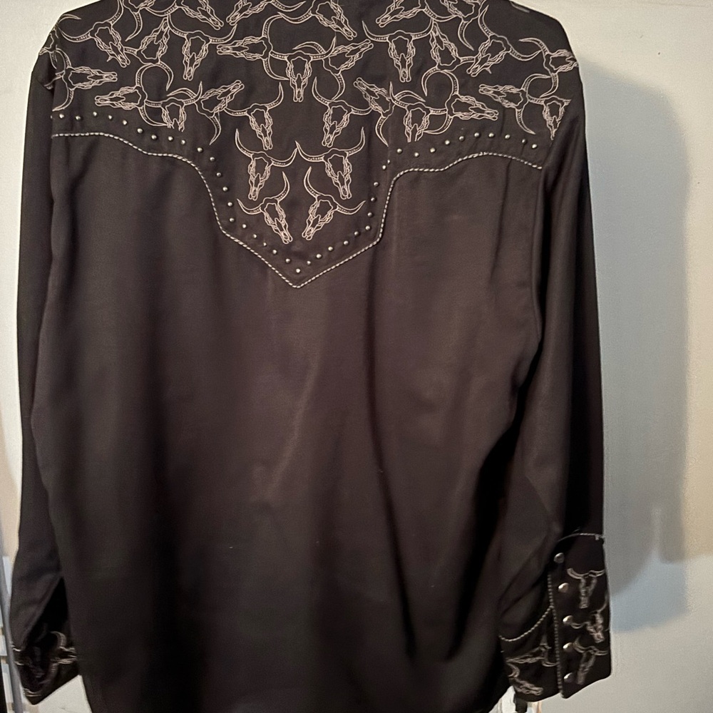 Scully Classic Black Shirt - Picture 2 of 3